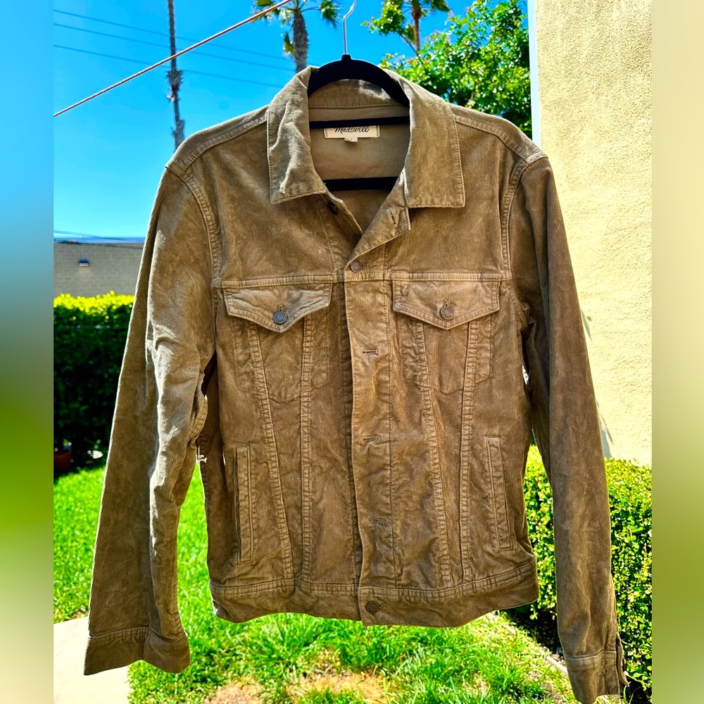 MADEWELL corduroy jacket!  Never worn, like new.